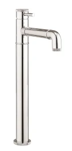 Crosswater MPRO Industrial Basin Tall Monobloc without Waste Chrome