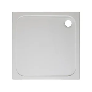Crosswater Square Shower Tray 760 45mm detail view - Image 2