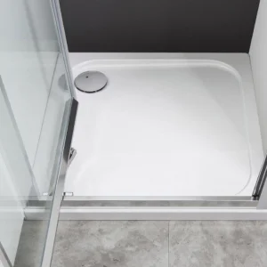 Crosswater Square Shower Tray 760 45mm detail view - Image 4