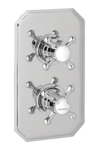 Eastbrook Traditional Twin Plate Only Chrome