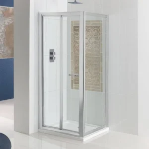 Eastbrook Vulcan 900mm Bi-fold 5mm Chrome