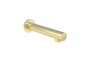 Saneux Cos 220mm Round Bath Spout - Brushed Brass