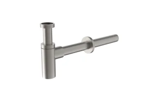 Saneux Cos Round Bottle Trap - Brushed Nickel