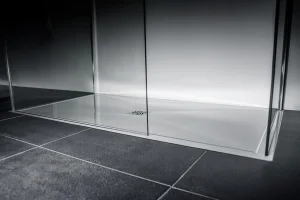 London Showers  Symmetry Slim 25 1400 x 760mm Tray & Waste White