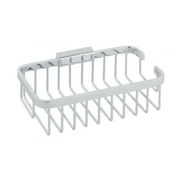 Vado Basket Medium Rectangular Wall Mounted Chrome