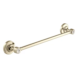 Booth & Co. 450mm Towel Rail Nickel & Crackled White