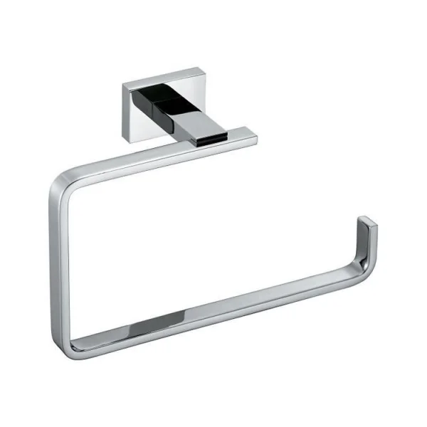 Vado Level Towel Ring Wall Mounted Chrome