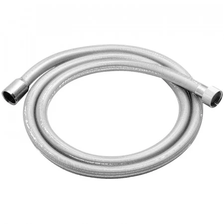 Vado Zoo Smoothflex Anti-twist Silver Shower Hose 150cm Chrome