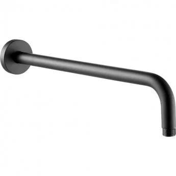 Just Taps Vos Shower Arm 400mm Matt Black