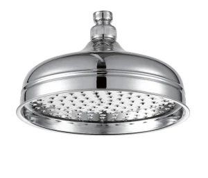 Just Taps Victorian Shower Head 200mm Chrome