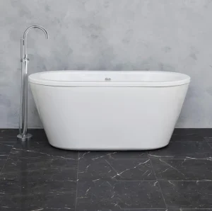 Crosswater Bath Click Clack Waste Brushed Nickel detail view - Image 2