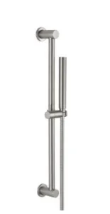 Just Taps Inox Slide Rail With Single Function Hand Shower And Hose 600mm
