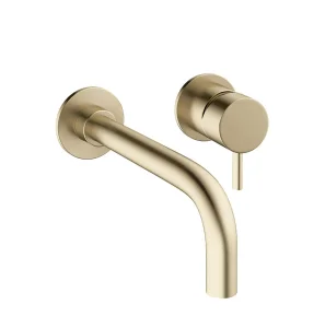 Crosswater MPRO Basin 2 Hole Set Brushed Brass